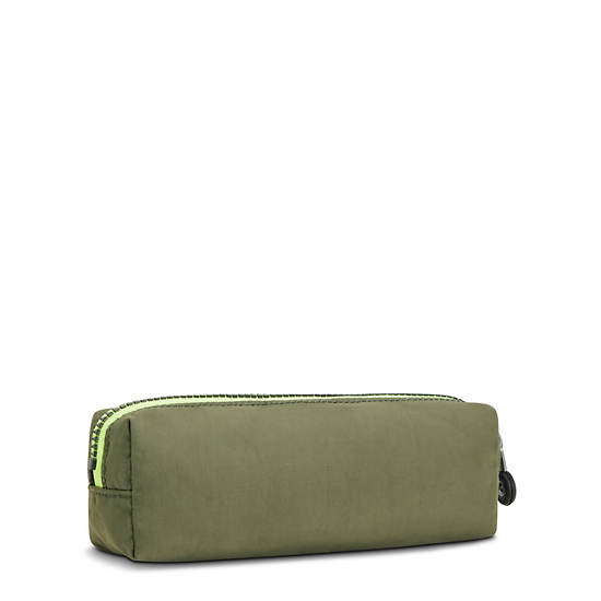 Kipling Boran Pencil Case Tassen Olijfgroen | België 1169NW